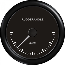 Указатель положения руля (Аксиометр) 85 мм черный/черный (BB) (KY09215)